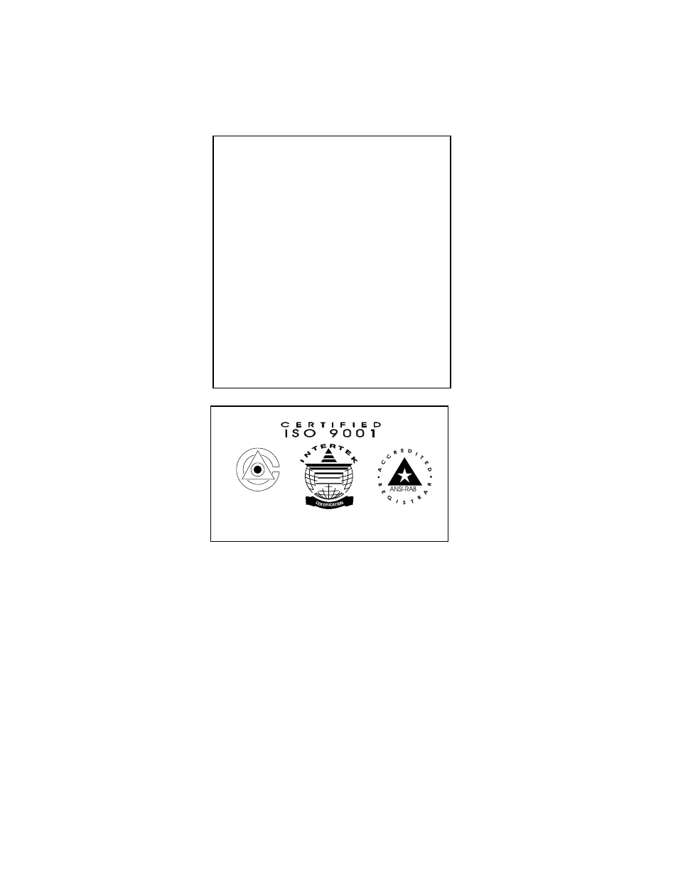 I s o 9 0 0 1 | Vertical Communications and FX Series User Manual | Page 2 / 68