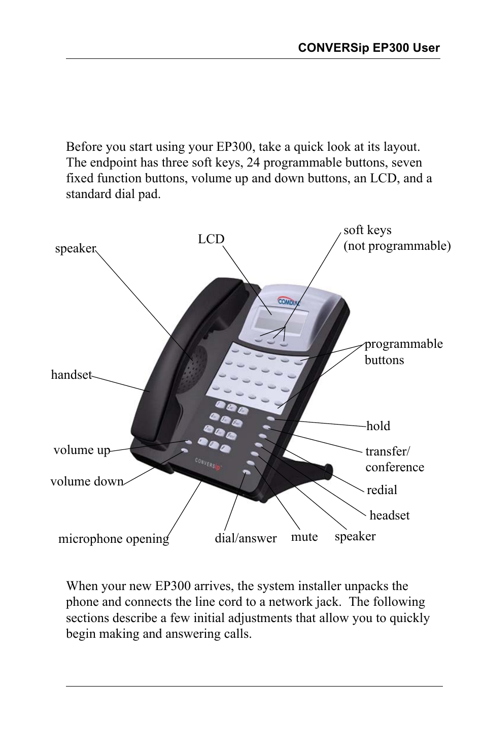 Introduction | Vertical Communications MP5000 User Manual | Page 9 / 38