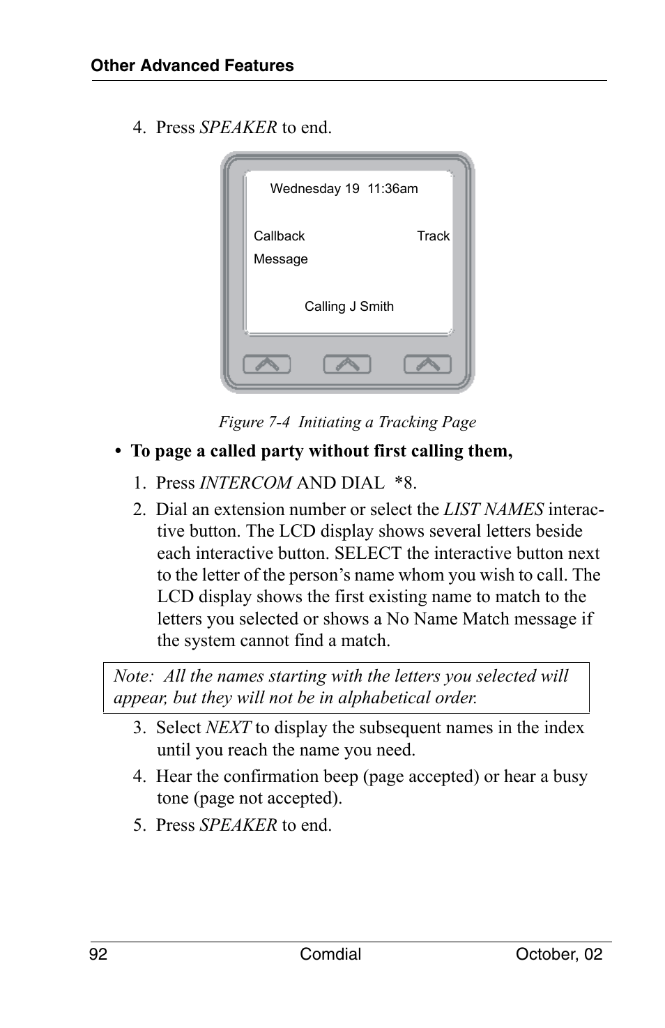 Vertical Communications 8012S User Manual | Page 102 / 162