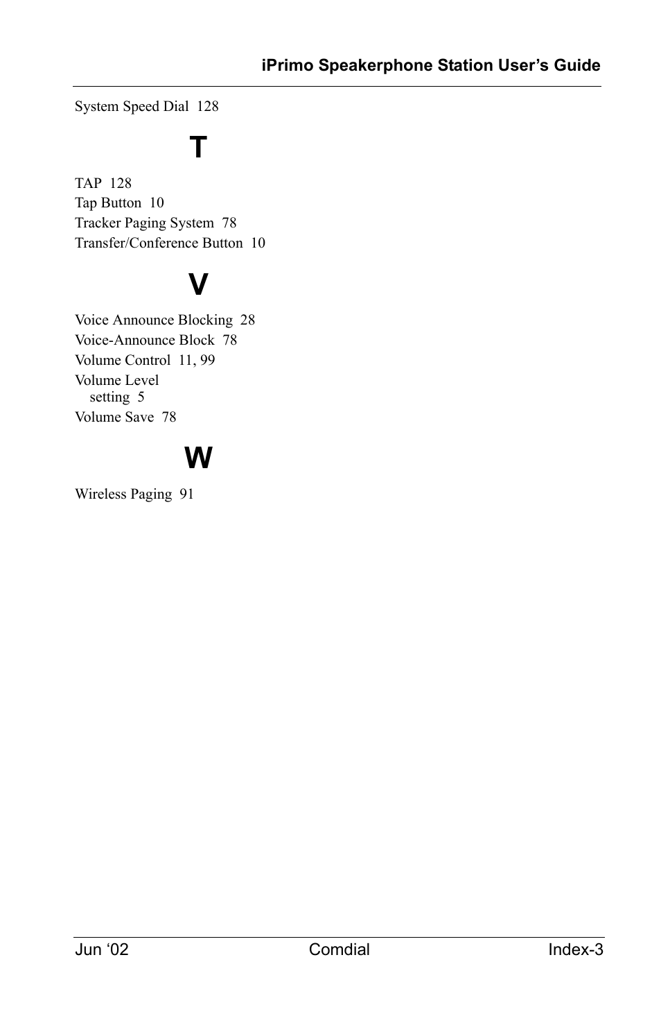 Vertical Communications 8012S User Manual | Page 159 / 162