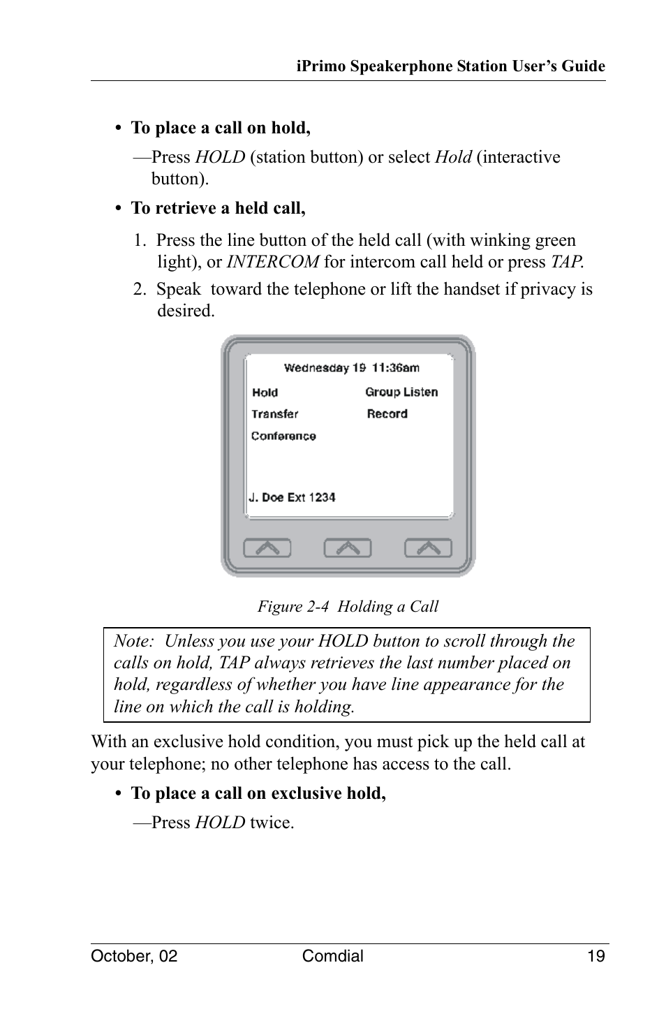 Vertical Communications 8012S User Manual | Page 29 / 162