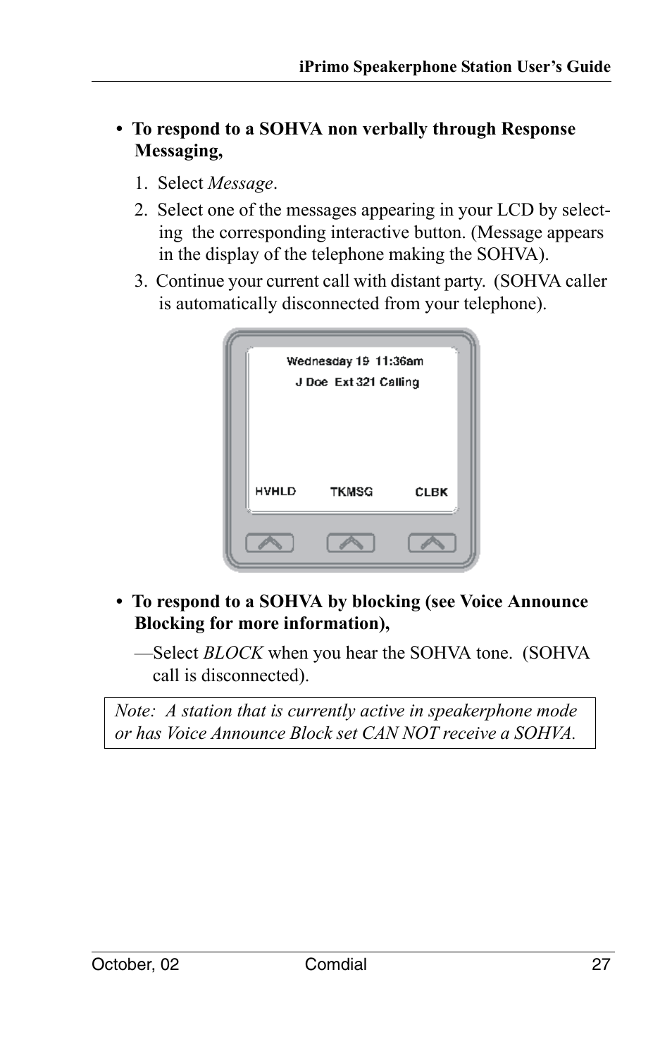 Vertical Communications 8012S User Manual | Page 37 / 162