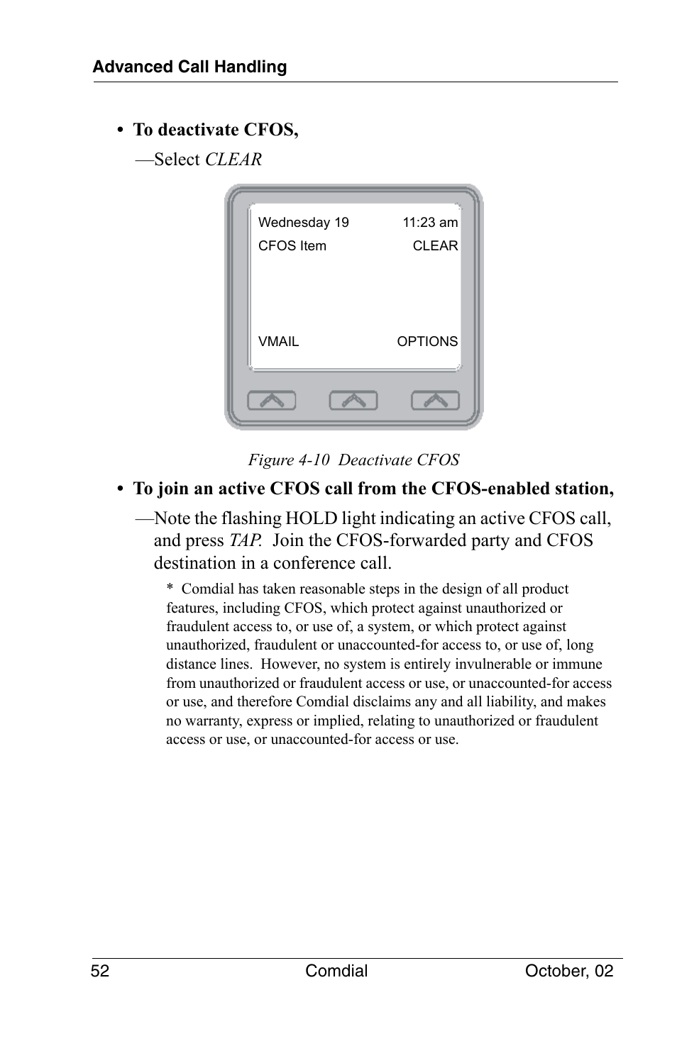 Vertical Communications 8012S User Manual | Page 62 / 162