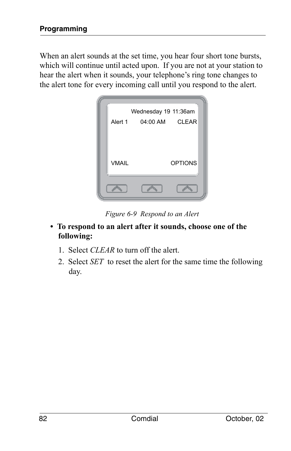 Vertical Communications 8012S User Manual | Page 92 / 162