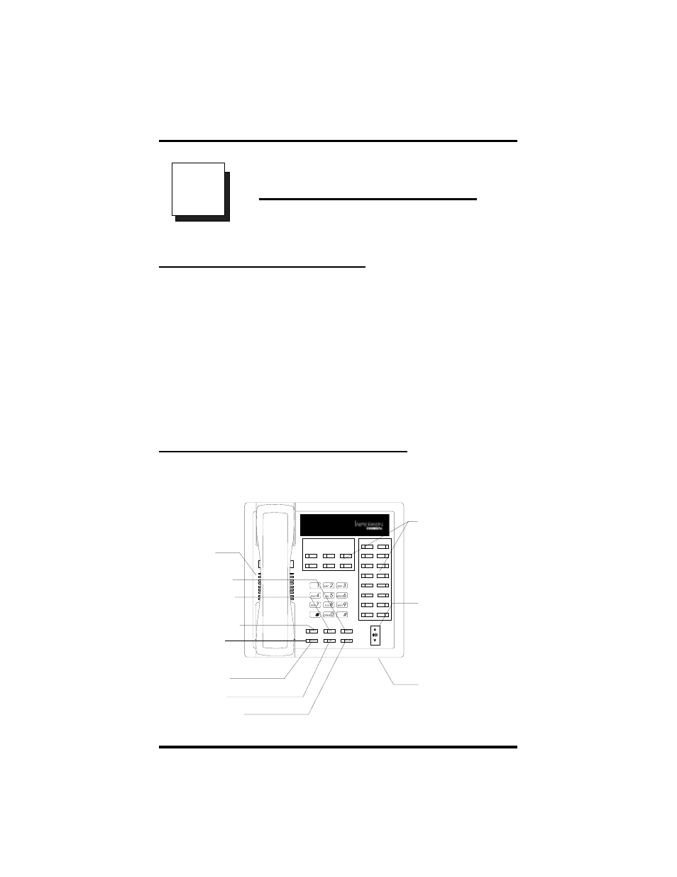Introducing the telephone, 1 introducing this guide | Vertical Communications DXP User Manual | Page 5 / 56