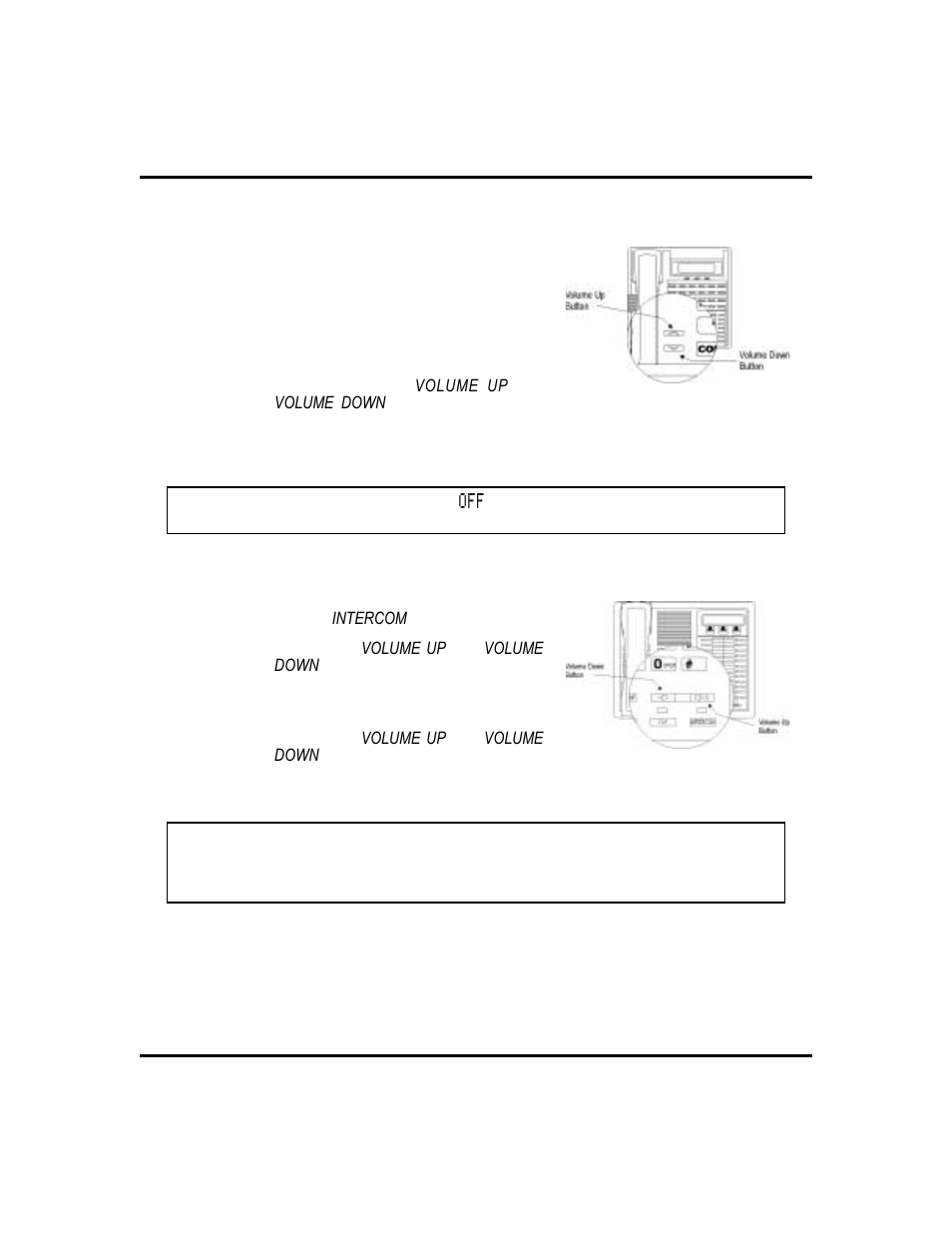 Turning off, 4, 56, Setting volume levels | Vertical Communications 8024S User Manual | Page 12 / 106