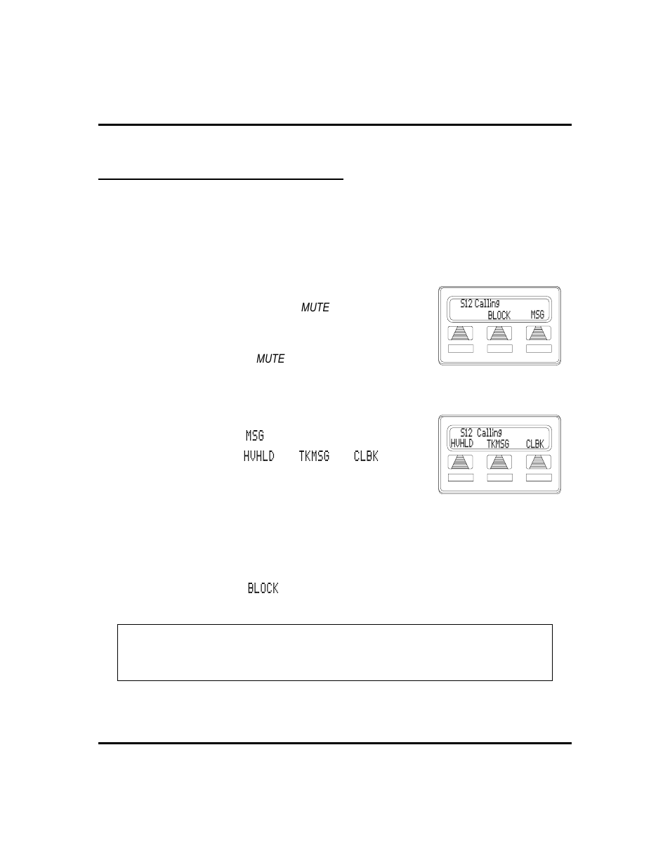 Responding to sohva using, 20, Blocking all sohvas, 20, Responding nonverbally, 20 | Handling an incoming sohva | Vertical Communications 8024S User Manual | Page 28 / 106