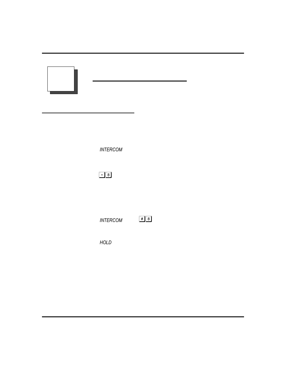 4 advanced call handling 31, Waiting for a line (queuing) 31, Queuing for, 31 | Queuing, line, 31, Advanced call handling, Waiting for a line (queuing) | Vertical Communications 8024S User Manual | Page 39 / 106