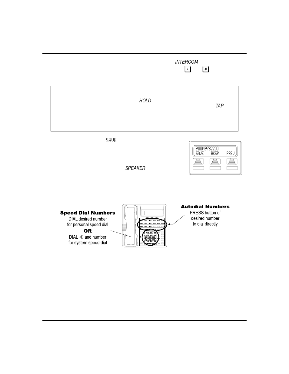 Selecting when program ming, 47 | Vertical Communications 8024S User Manual | Page 55 / 106
