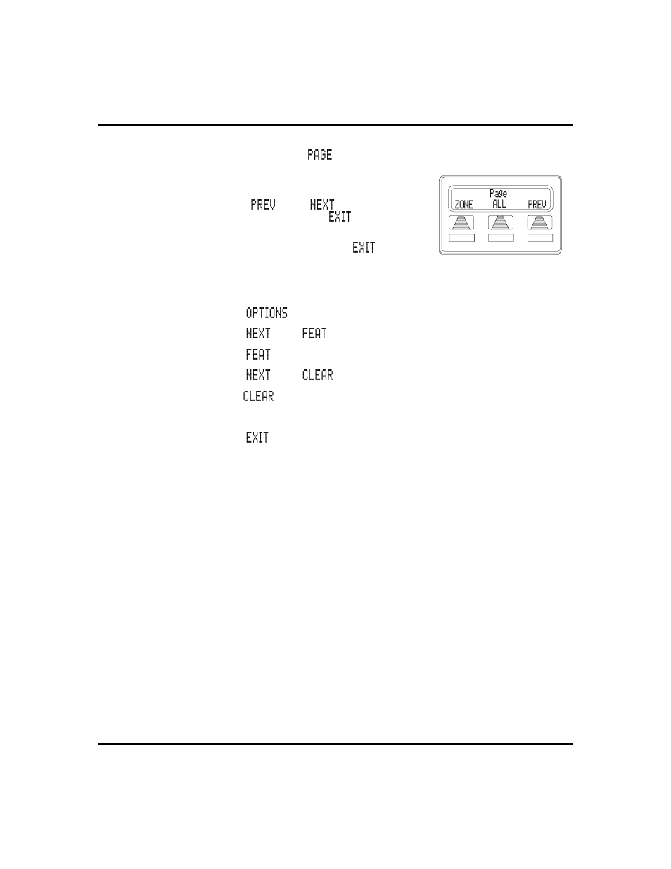 Clearing program ming, 51, Clearing feature buttons, 51 | Vertical Communications 8024S User Manual | Page 59 / 106