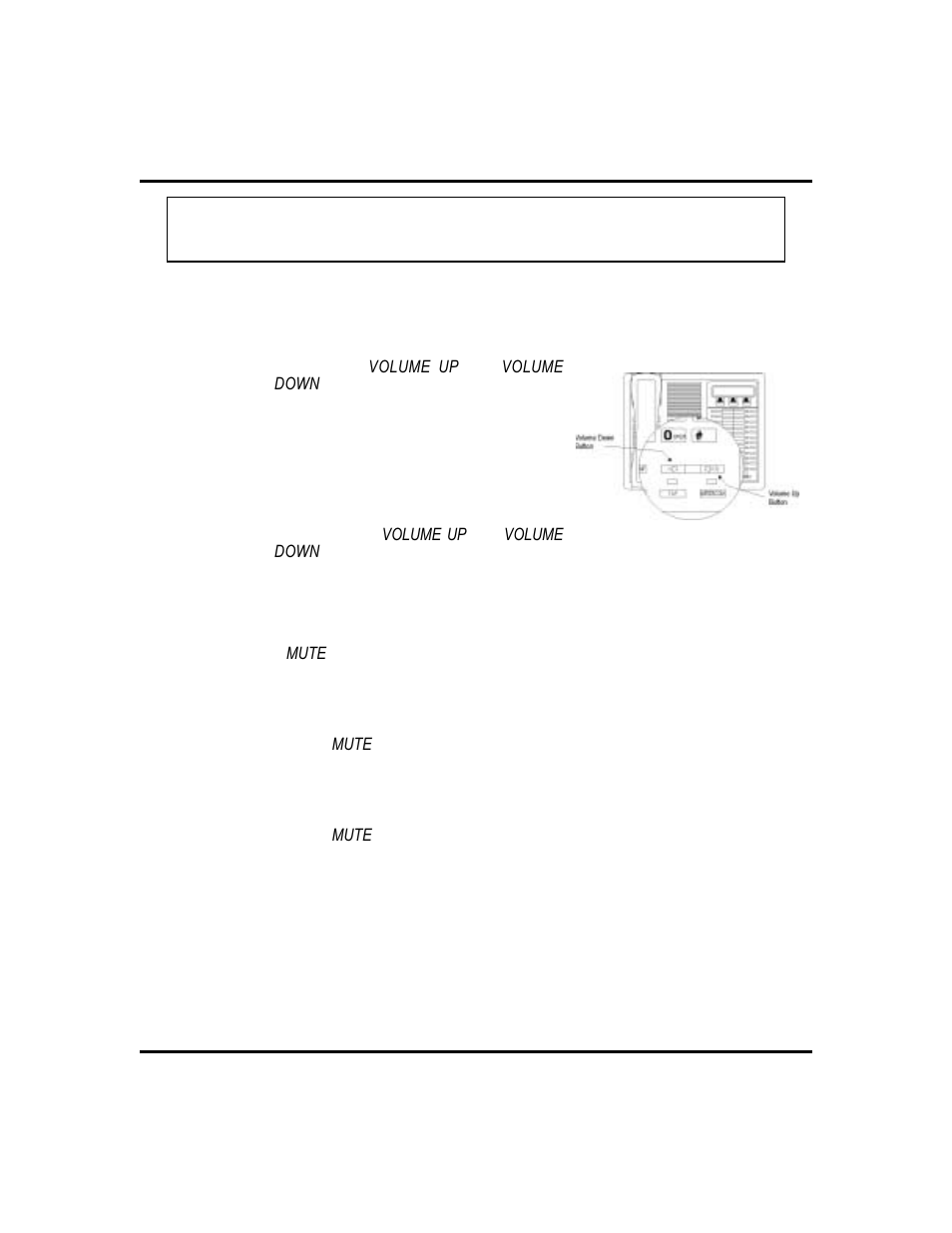 Setting the volume, 57, Mute, 57, Muting your speakerphone | Vertical Communications 8024S User Manual | Page 65 / 106