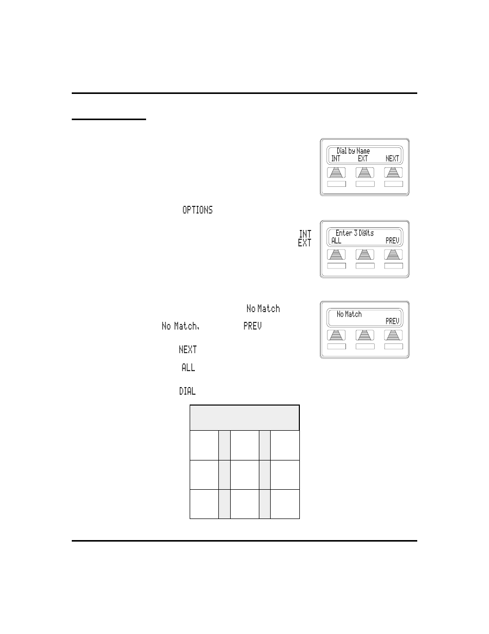 Dial by name 64, Dial by name, 64, Dial by name | Vertical Communications 8024S User Manual | Page 72 / 106