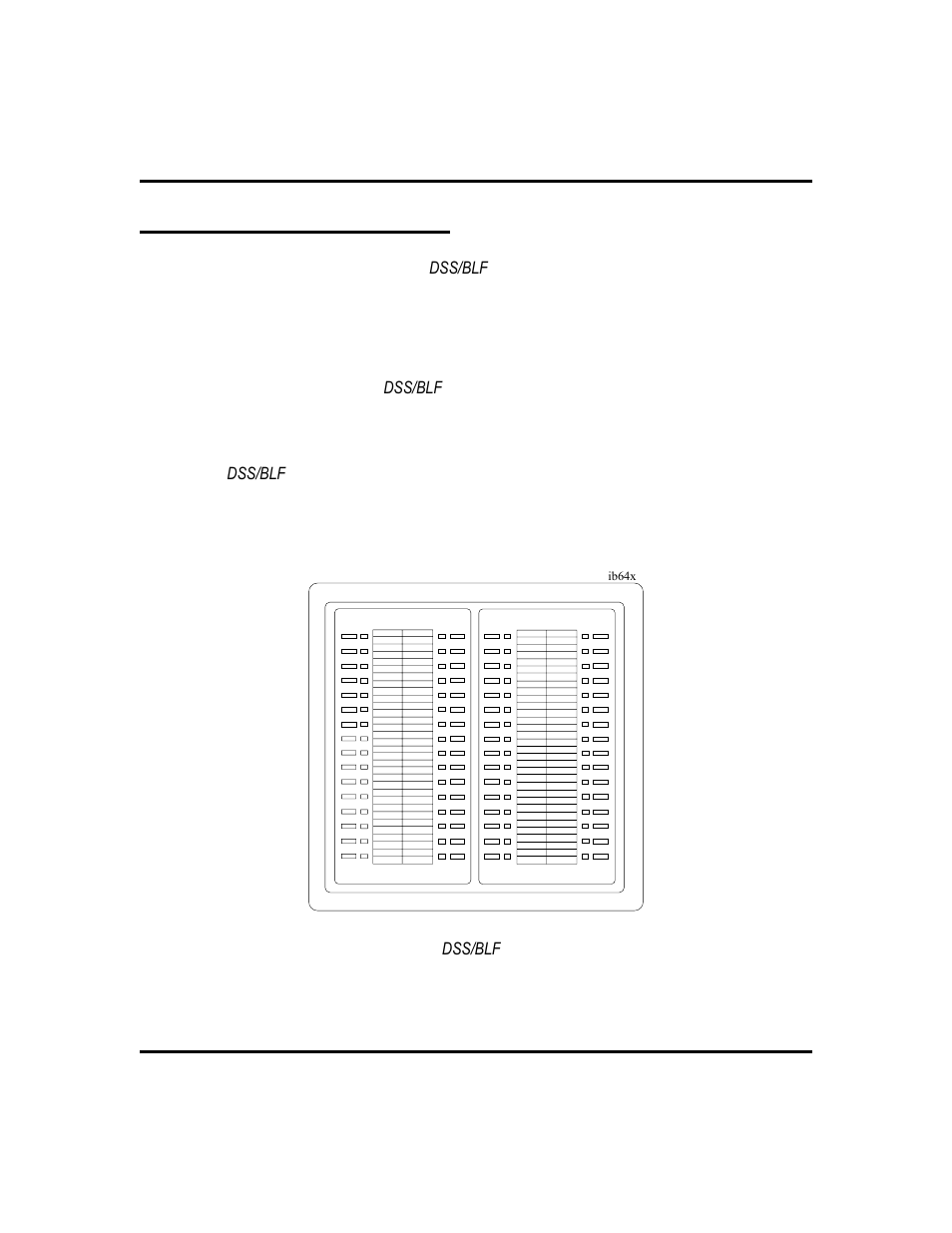 Dss/blf console operation 72, Dss/blf console operation, 72, Dss/blf console operation | Vertical Communications 8024S User Manual | Page 80 / 106