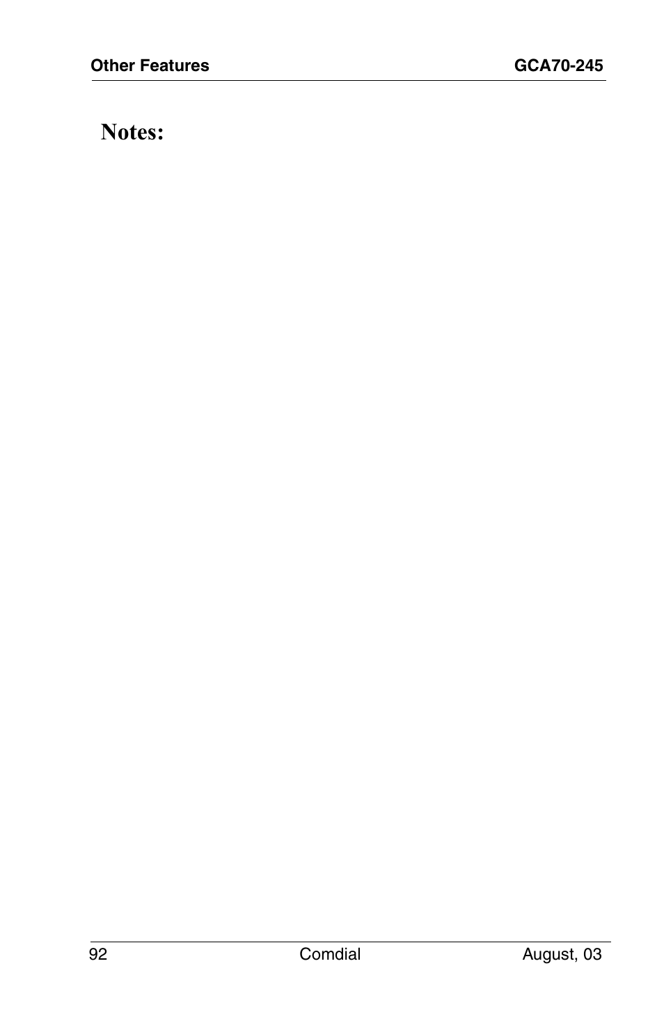 Vertical Communications SCS 8324F User Manual | Page 102 / 146