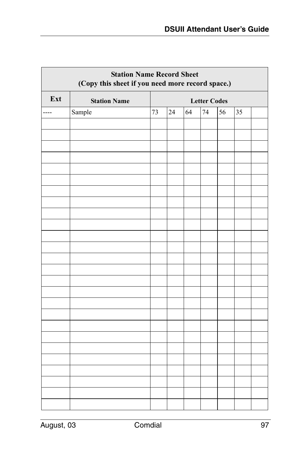 Vertical Communications SCS 8324F User Manual | Page 107 / 146