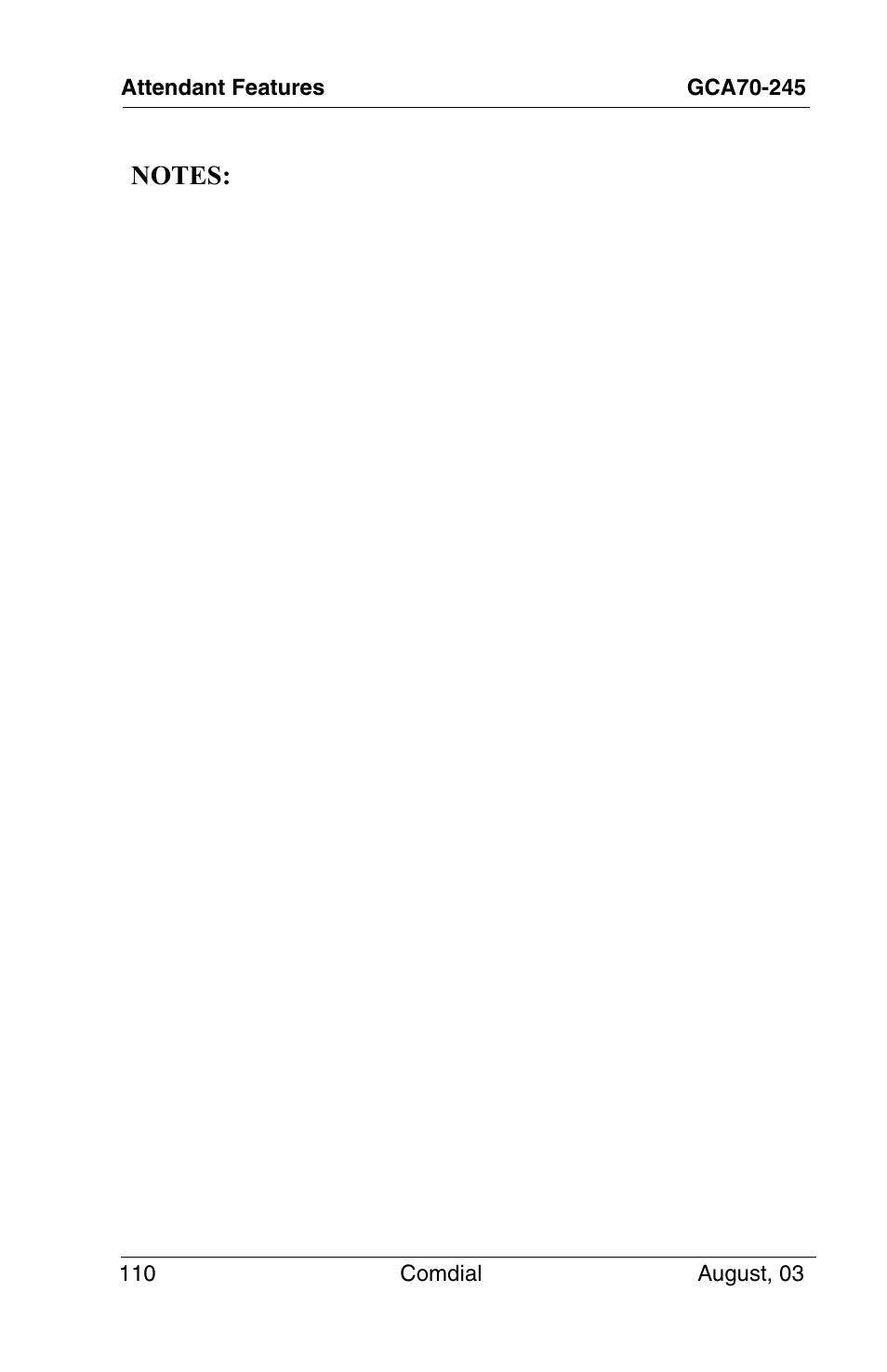 Vertical Communications SCS 8324F User Manual | Page 120 / 146