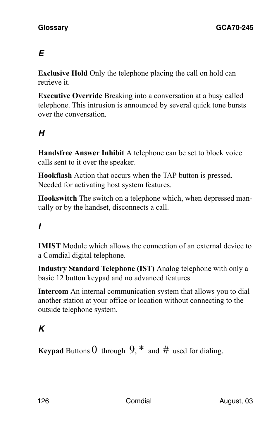 Vertical Communications SCS 8324F User Manual | Page 136 / 146