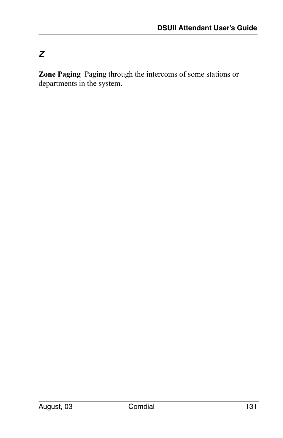 Vertical Communications SCS 8324F User Manual | Page 141 / 146
