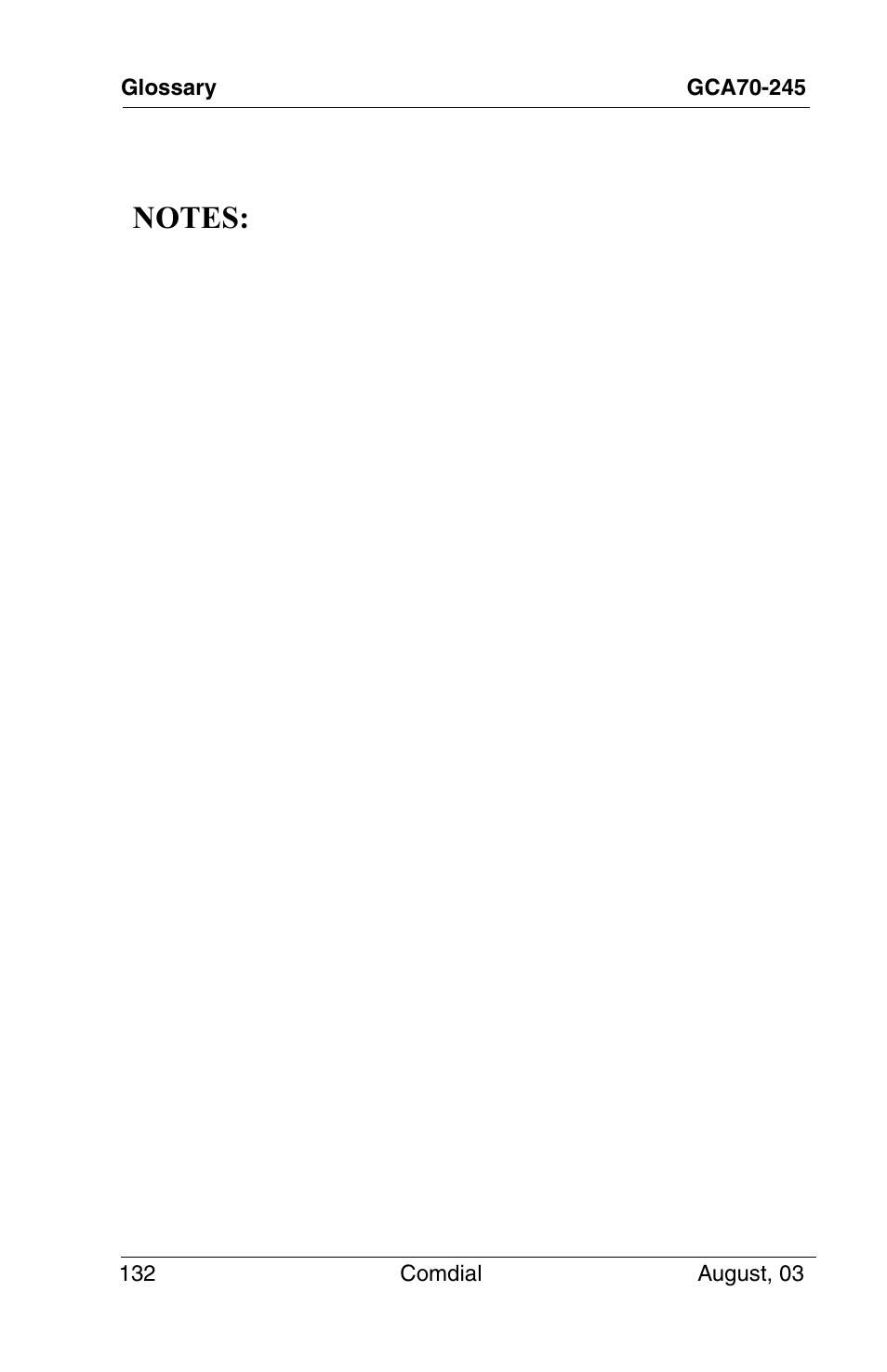 Vertical Communications SCS 8324F User Manual | Page 142 / 146