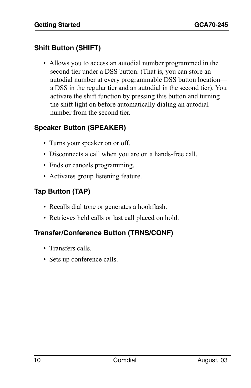 Vertical Communications SCS 8324F User Manual | Page 20 / 146
