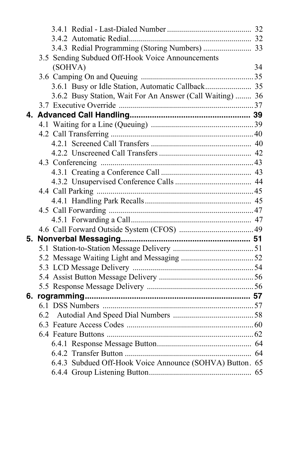 Vertical Communications SCS 8324F User Manual | Page 4 / 146