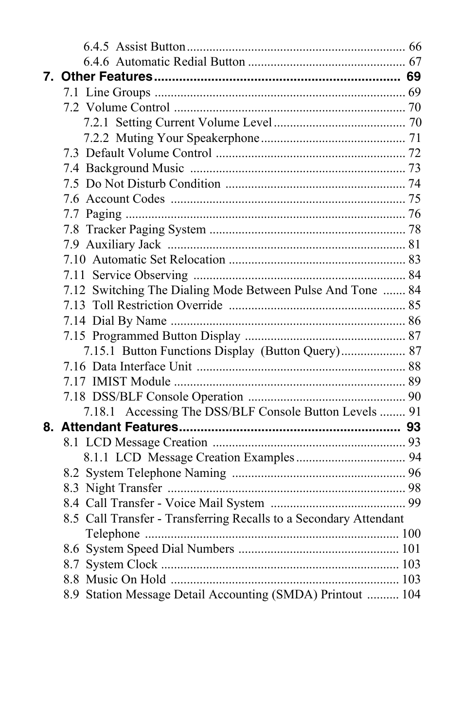Vertical Communications SCS 8324F User Manual | Page 5 / 146