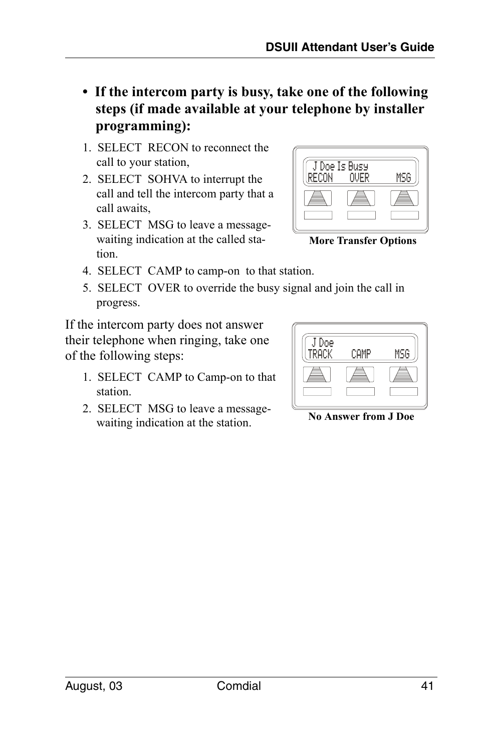 Vertical Communications SCS 8324F User Manual | Page 51 / 146