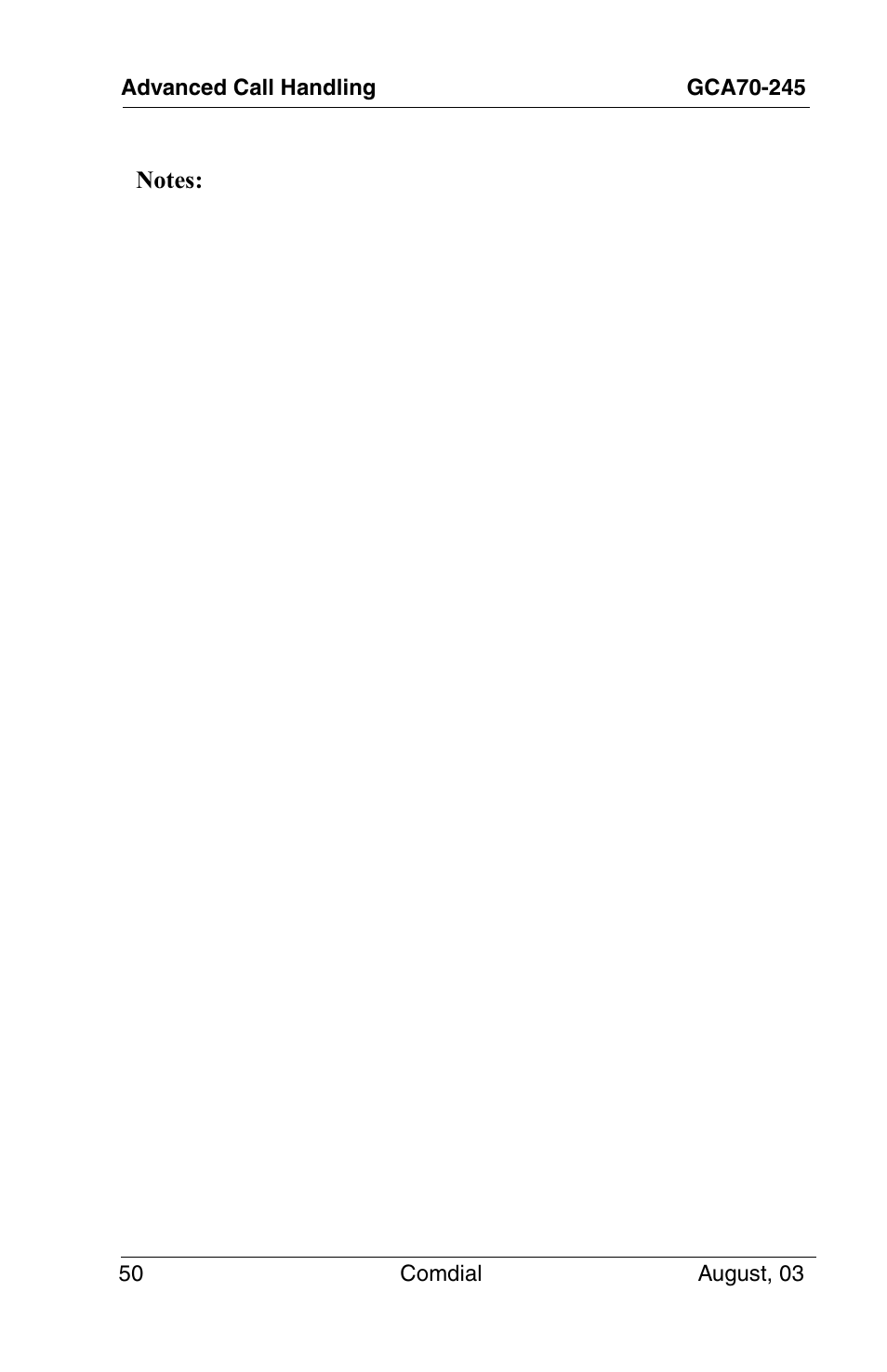 Vertical Communications SCS 8324F User Manual | Page 60 / 146