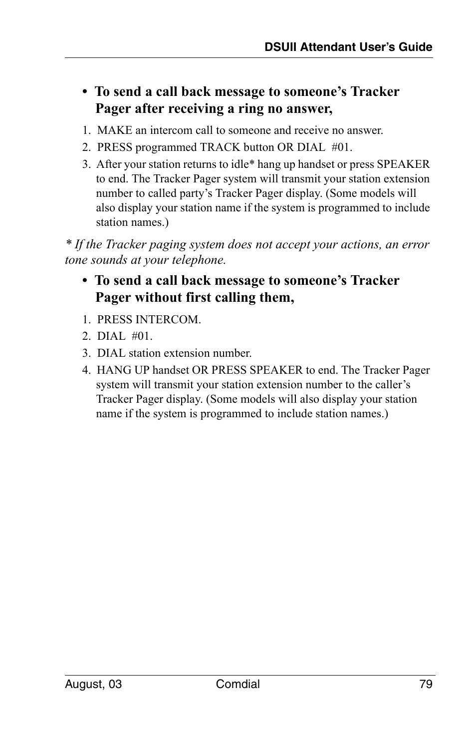 Vertical Communications SCS 8324F User Manual | Page 89 / 146