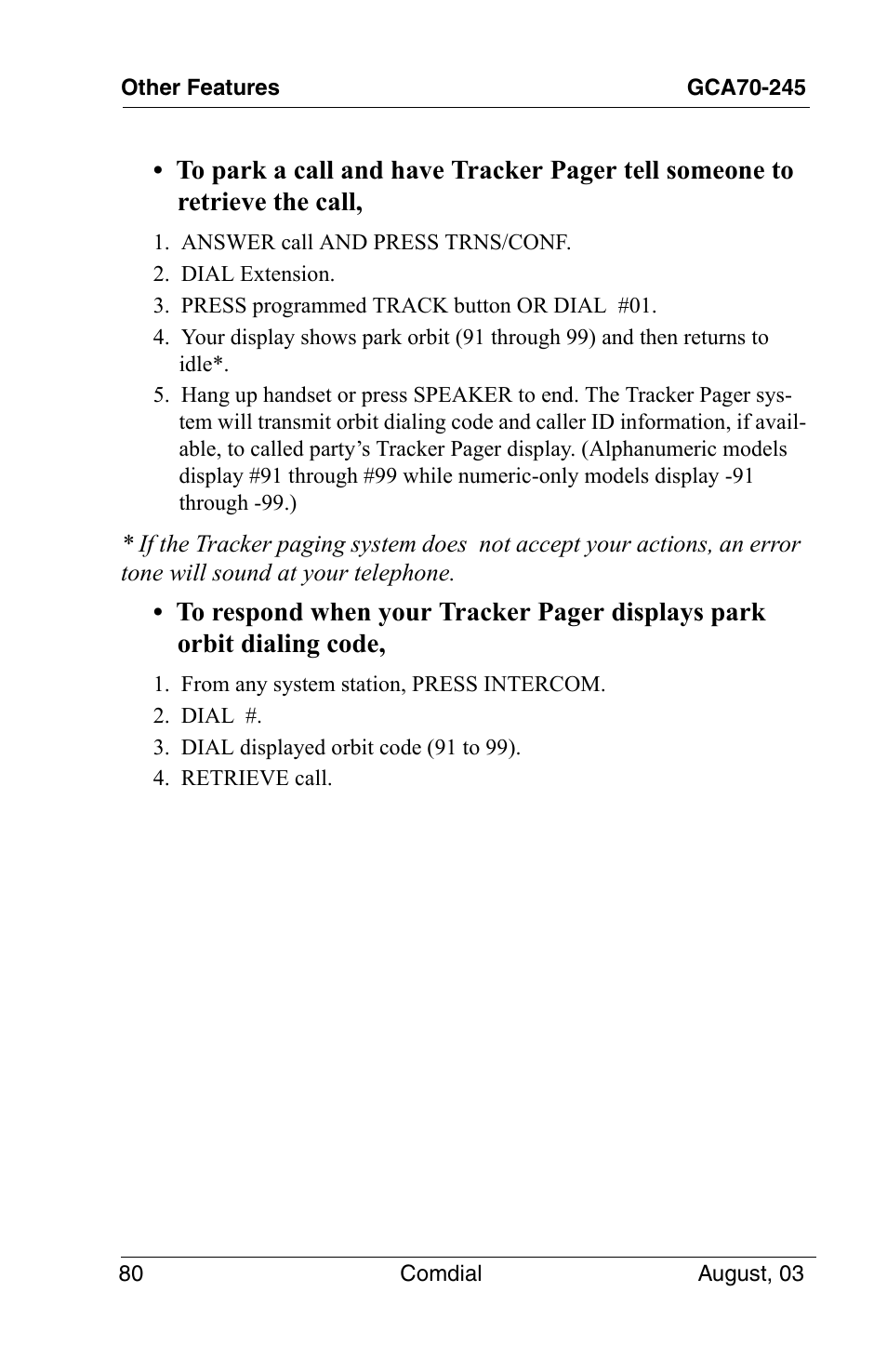 Vertical Communications SCS 8324F User Manual | Page 90 / 146
