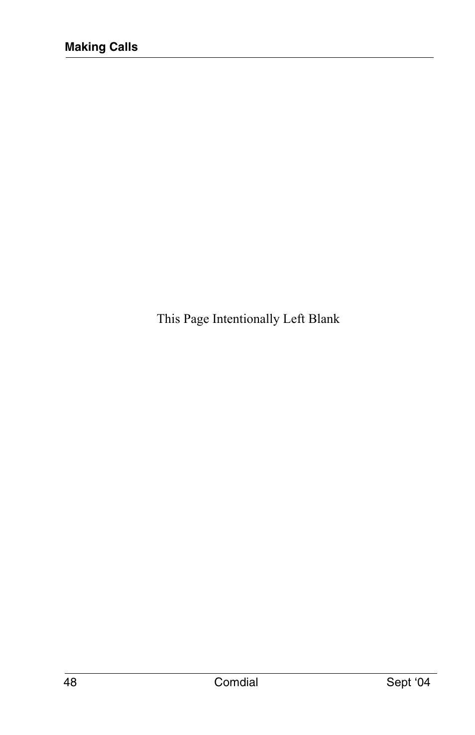 Vertical Communications EP100 User Manual | Page 46 / 132
