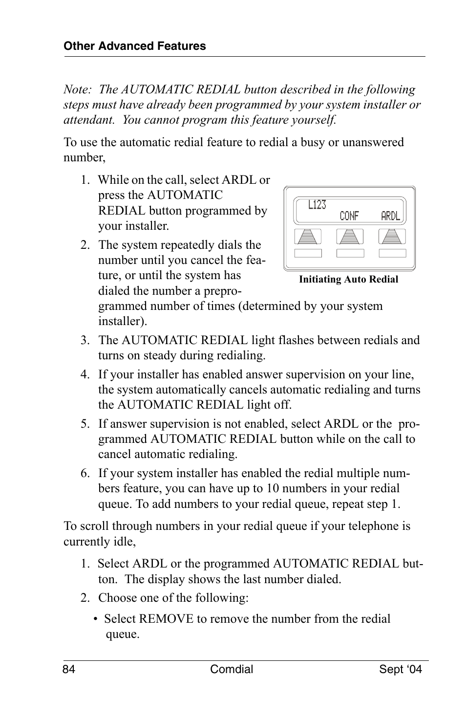 Vertical Communications EP100 User Manual | Page 82 / 132