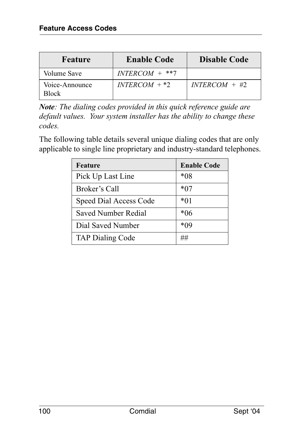 Vertical Communications EP100 User Manual | Page 98 / 132