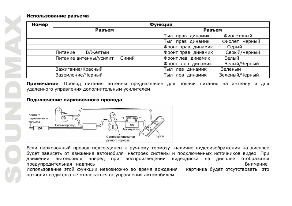 SoundMax SM-CMD3007 User Manual | Page 40 / 64