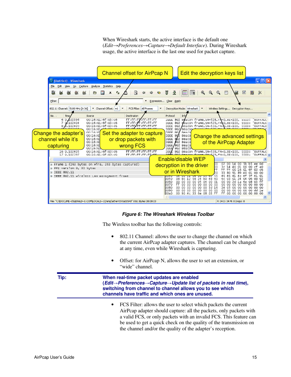 Cace Technologies AirPcap Wireless Capture Adapters User Manual | Page 17 / 25