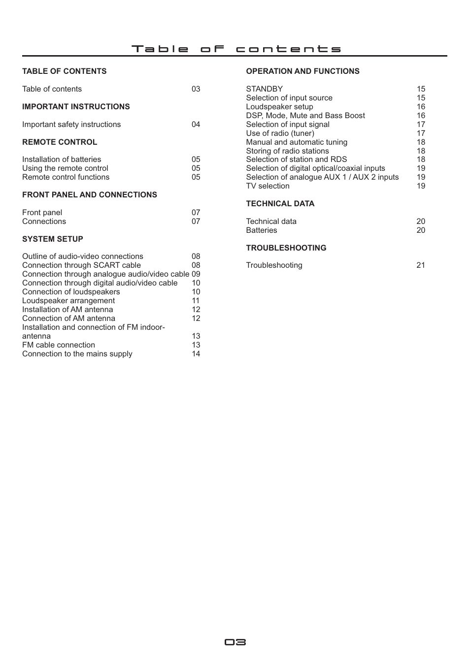 Cilo C-102 User Manual | Page 3 / 22