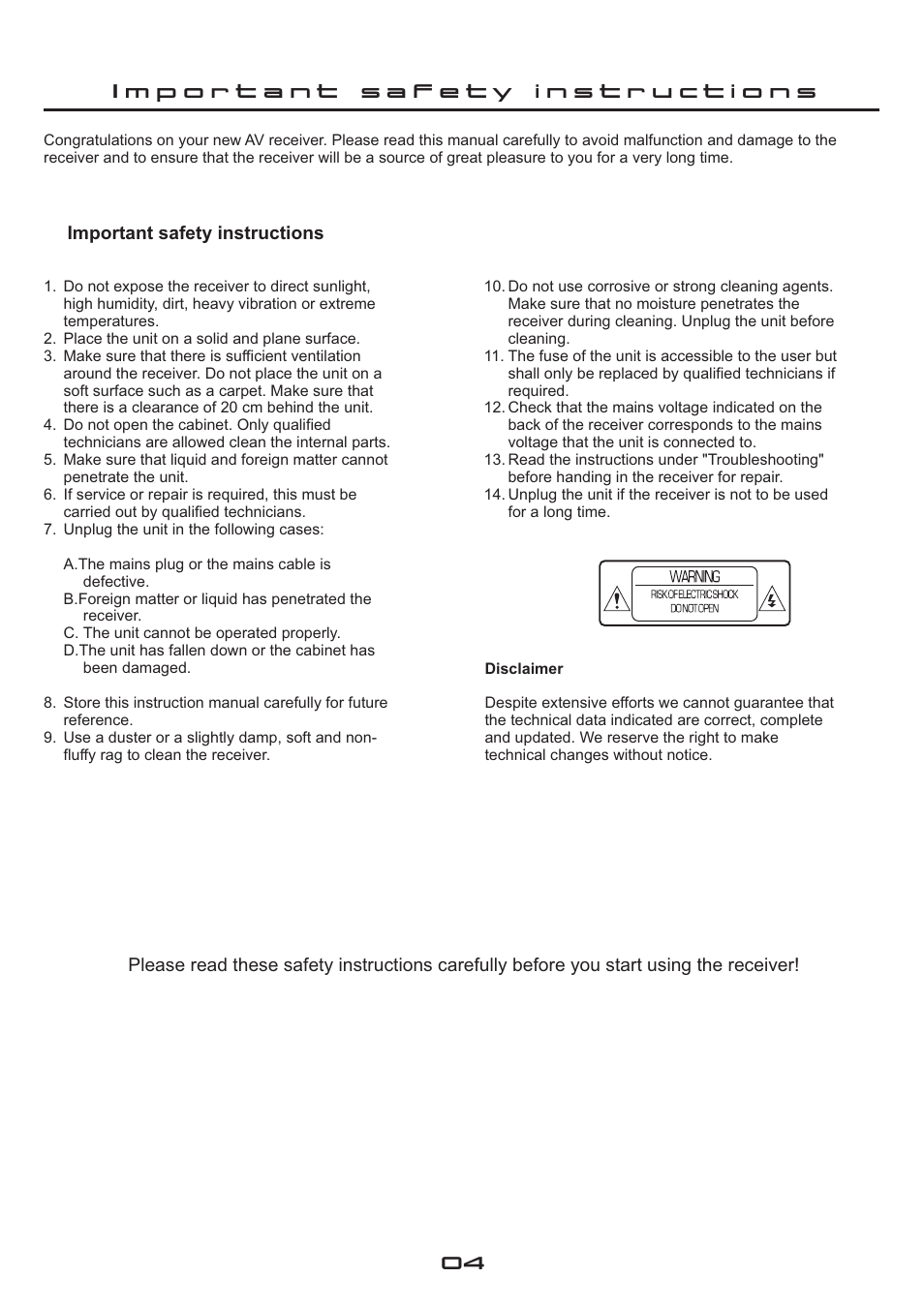Cilo C-102 User Manual | Page 4 / 22