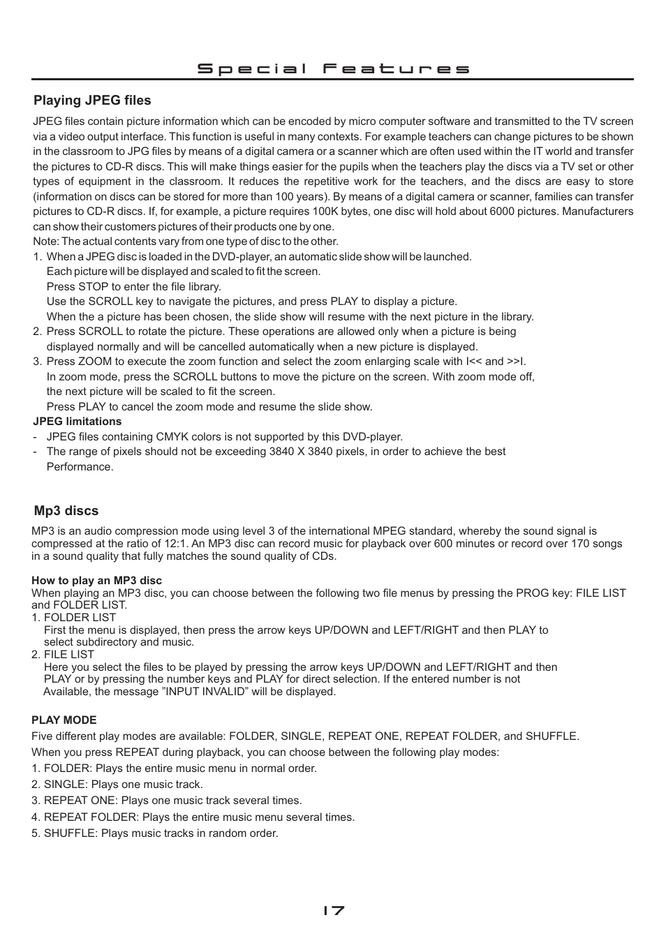 Cilo C-101 User Manual | Page 17 / 28