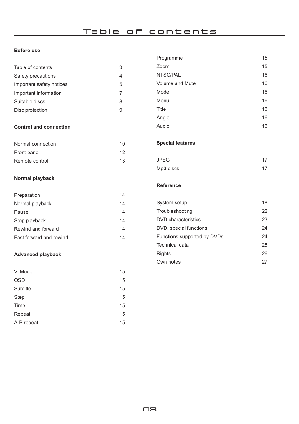 Cilo C-101 User Manual | Page 3 / 28