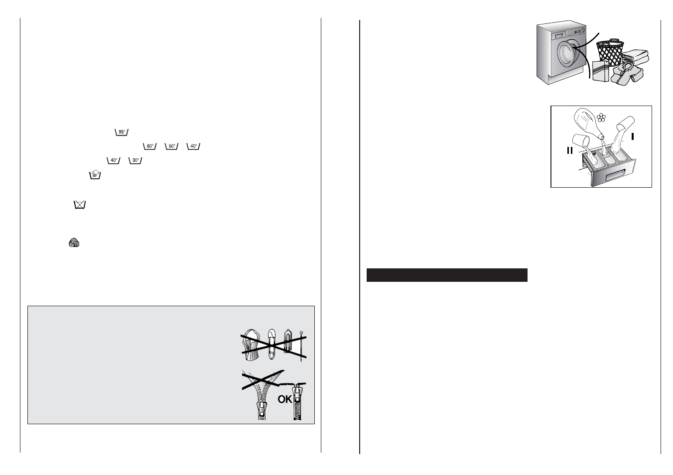 Main wash | Candy CWB 110 User Manual | Page 11 / 17
