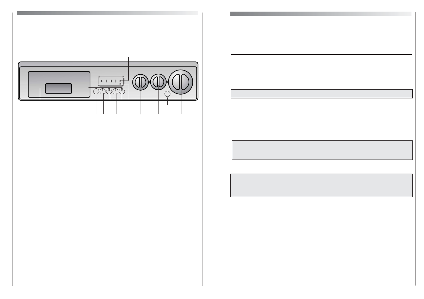 Description of controls | Candy CWB 110 User Manual | Page 4 / 17