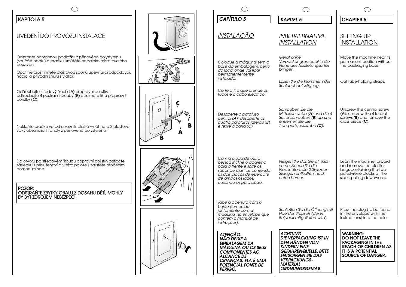 Candy CB 63 TR User Manual | Page 9 / 33