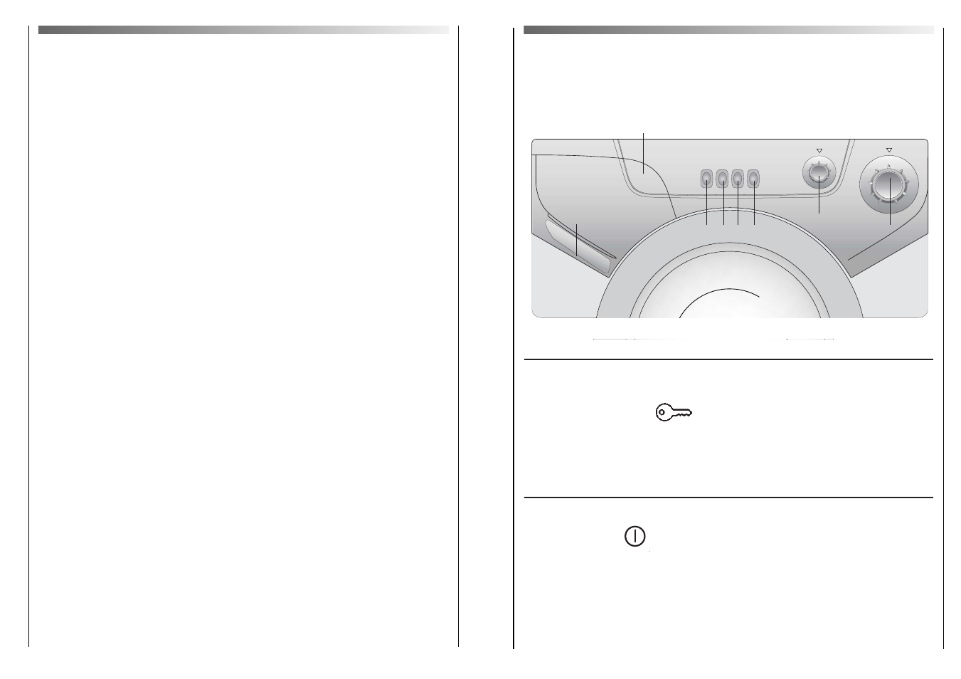 Useful advice for users, Description of controls | Candy AQUAMATIC AQUA 1000 T User Manual | Page 4 / 17