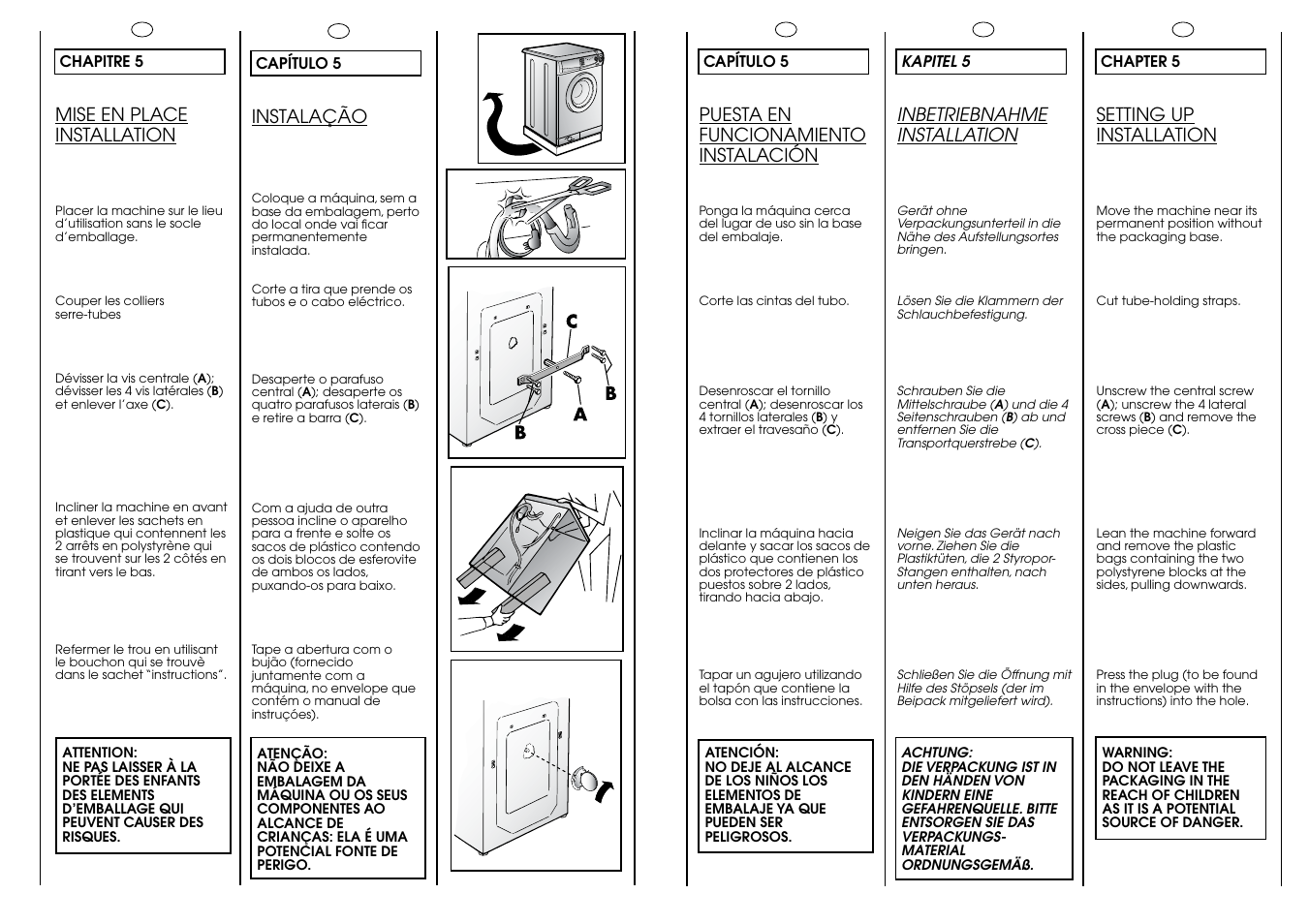 Candy CIN 100 T User Manual | Page 9 / 33