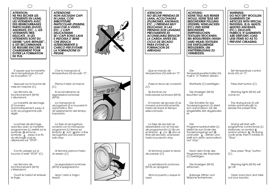 Candy ICW 101 TR H/C User Manual | Page 32 / 41