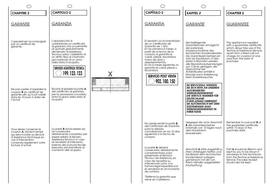 Candy ICW 101 TR H/C User Manual | Page 5 / 41