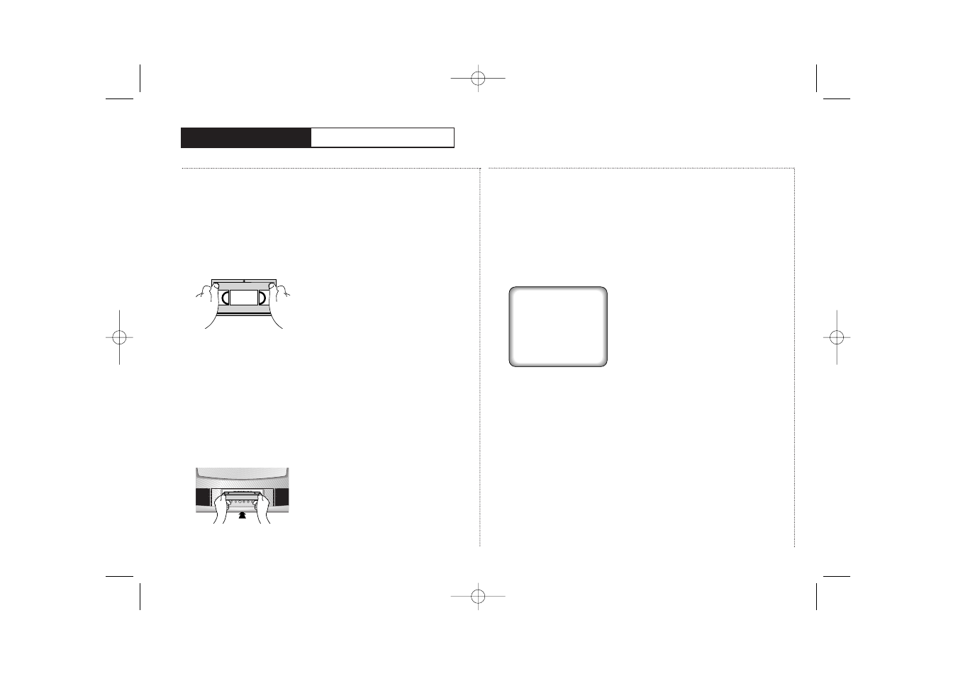 Vcr o | Curtis Mathes CMC13410 User Manual | Page 23 / 44