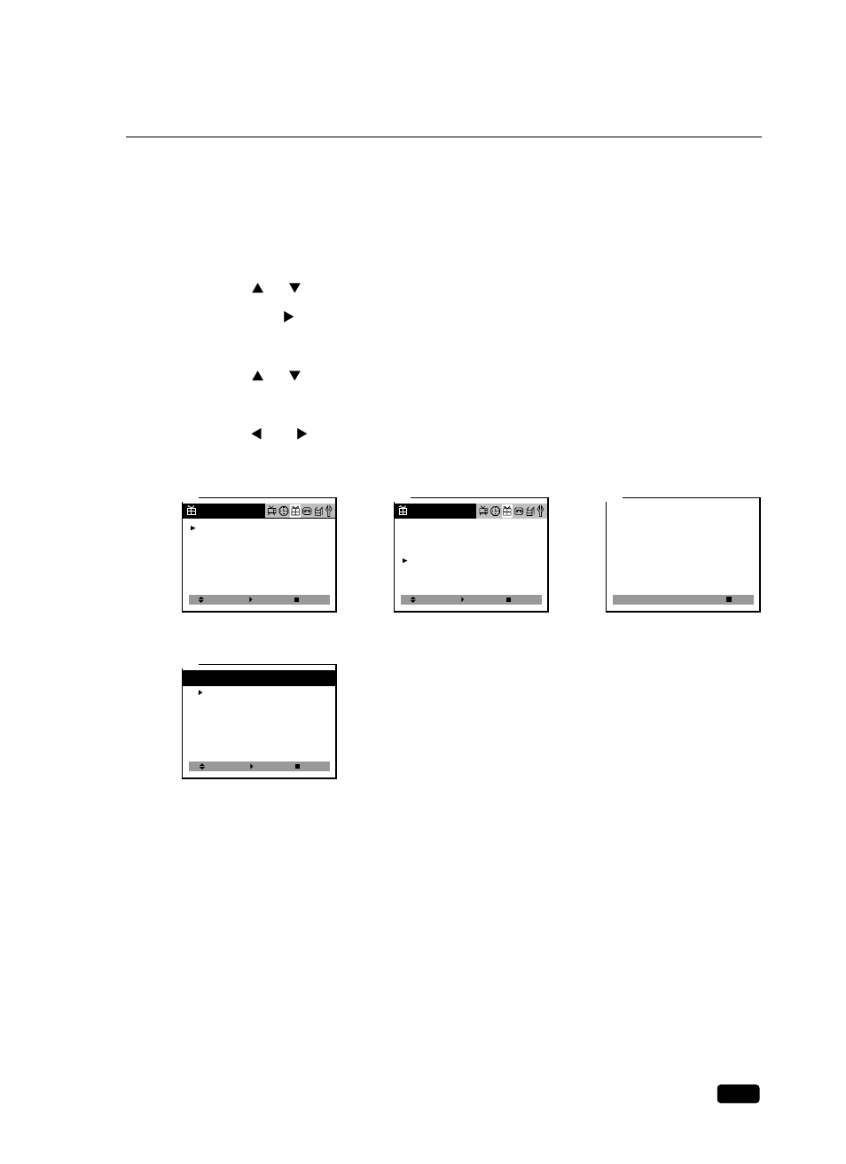 Parental control settings | Curtis Mathes CMC 19101 User Manual | Page 37 / 52