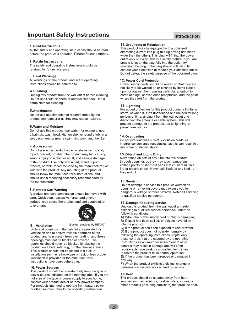 Curtis Mathes CMMBX130 User Manual | Page 5 / 23