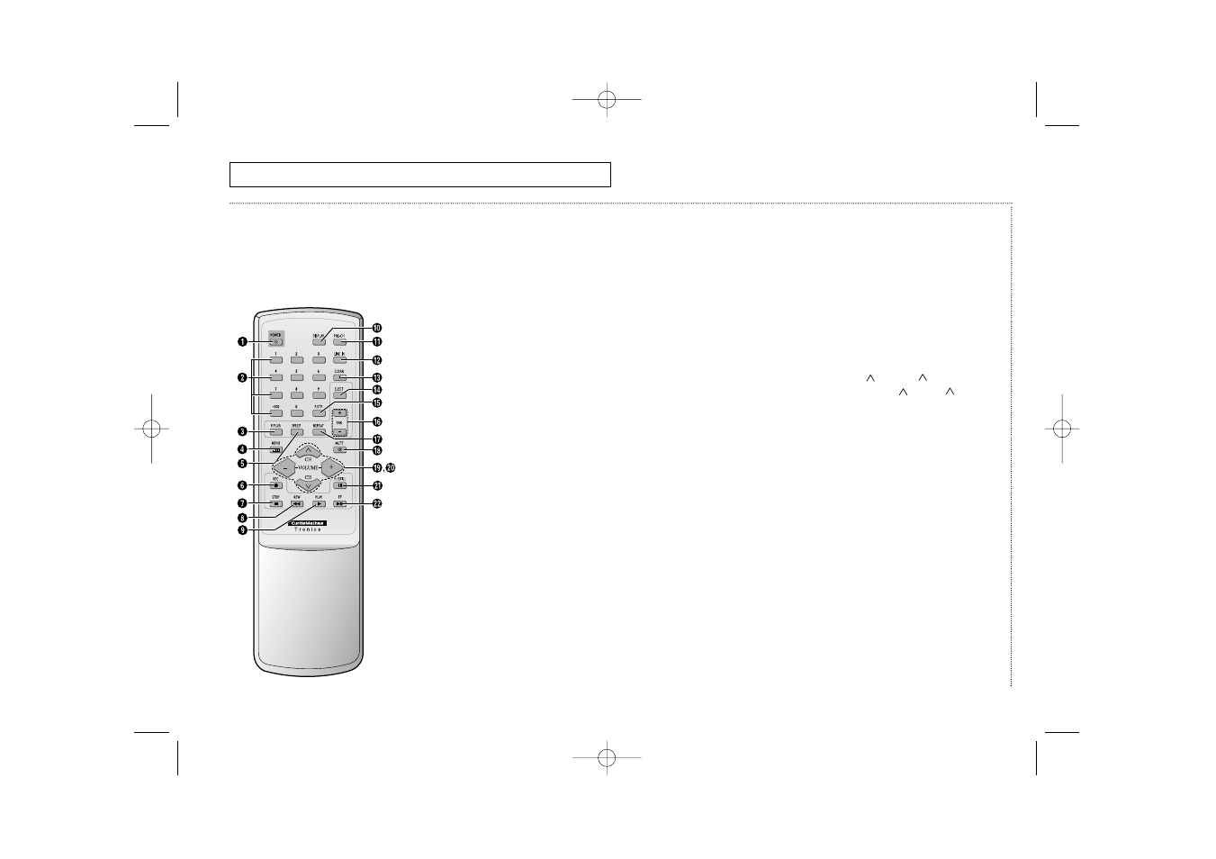 Curtis Mathes CMC13003 User Manual | Page 11 / 42
